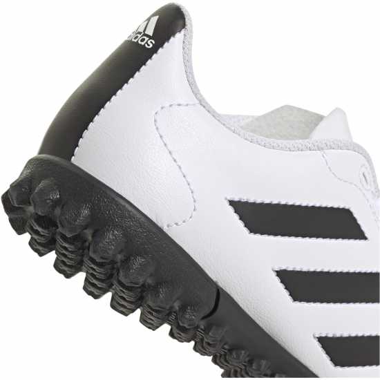 Adidas Детски Футболни Бутонки Goletto Viii Astro Turf Football Boots Kids White/Black Футболни стоножки