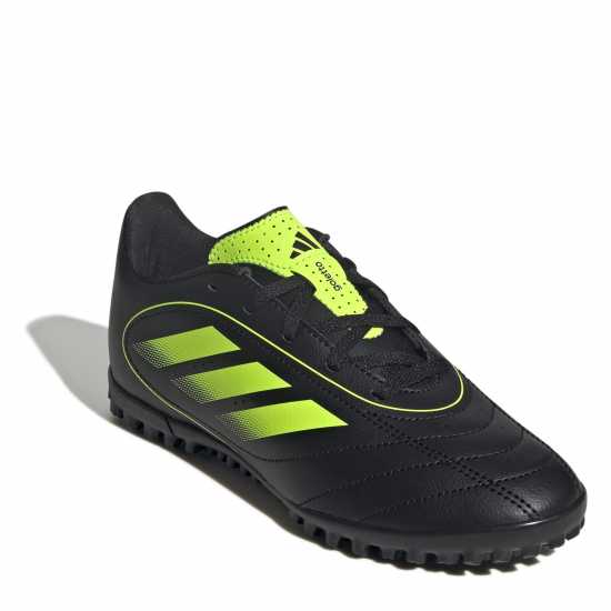 Детски футболни бутонки Adidas Goletto Viii Juniors Astro Turf Football Boots Black/Lemon Adidas Goletto Viii Juniors Astro Turf Football Boots Black/Lemon Детски футболни бутонки