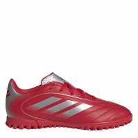 Adidas Детски Футболни Бутонки Goletto Viii Astro Turf Football Boots Kids Red/Silver 
