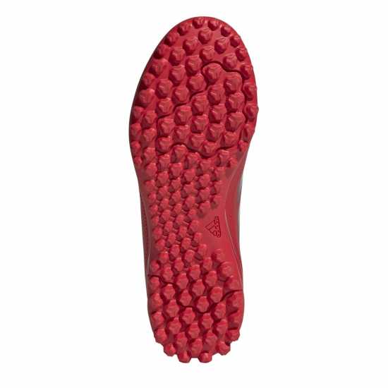 Adidas Детски Футболни Бутонки Goletto Viii Astro Turf Football Boots Kids Red/Silver 