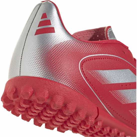 Adidas Детски Футболни Бутонки Goletto Viii Astro Turf Football Boots Kids Red/Silver 