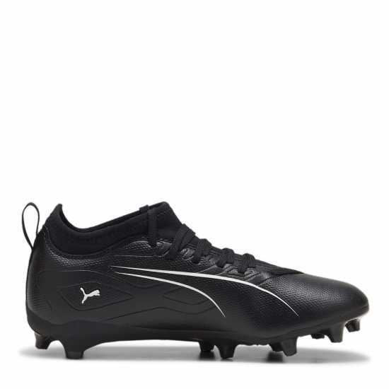Puma Детски Футболни Бутонки Ultra Match Firm Ground Football Boots Juniors Черно/Бяло Детски футболни бутонки