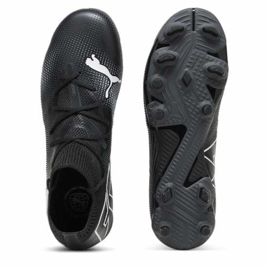 Детски футболни бутонки Puma Future 7 Match Rush Junior Firm Ground Football Boots Черно/Бяло Puma Future 7 Match Rush Junior Firm Ground Football Boots Черно/Бяло Детски футболни бутонки