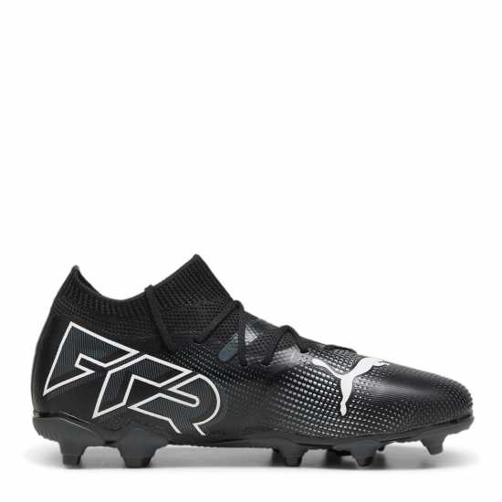 Детски футболни бутонки Puma Future 7 Match Rush Junior Firm Ground Football Boots Черно/Бяло Puma Future 7 Match Rush Junior Firm Ground Football Boots Черно/Бяло Детски футболни бутонки