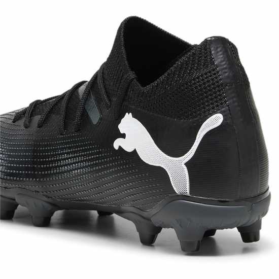 Детски футболни бутонки Puma Future 7 Match Rush Junior Firm Ground Football Boots Черно/Бяло Puma Future 7 Match Rush Junior Firm Ground Football Boots Черно/Бяло Детски футболни бутонки