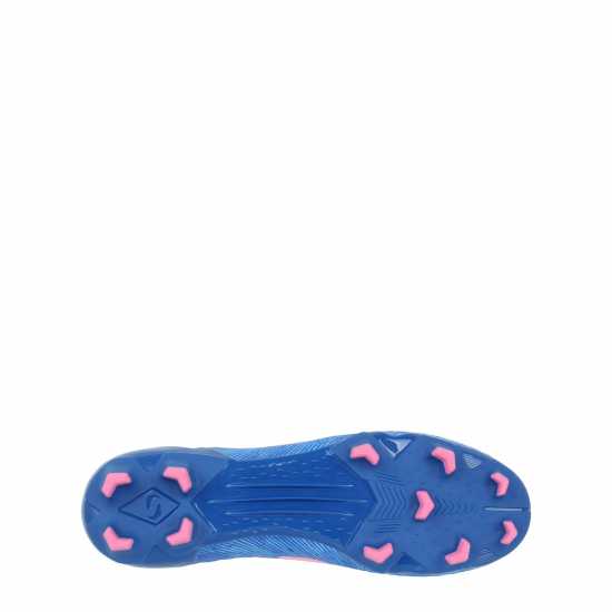Sondico Blaze Junior Fg Football Boots Синьо / Розово / Бяло Детски футболни бутонки