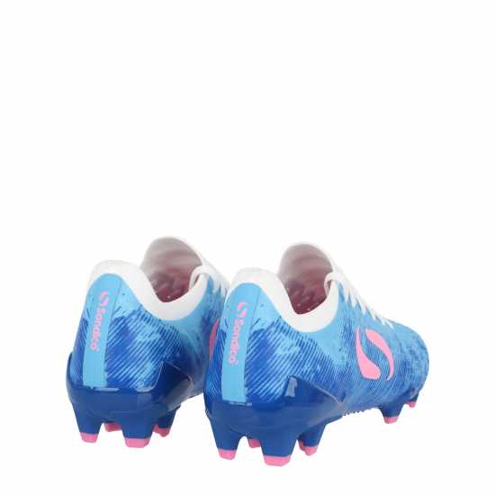 Sondico Blaze Junior Fg Football Boots Синьо / Розово / Бяло Детски футболни бутонки