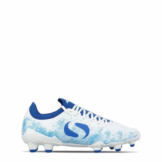 Sondico Blaze Junior Fg Football Boots White/Blue Детски футболни бутонки