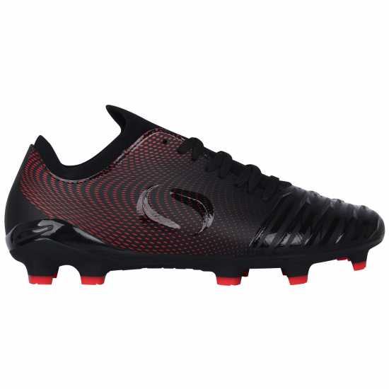 Sondico Blaze Junior Fg Football Boots Черно/Червено Детски футболни бутонки