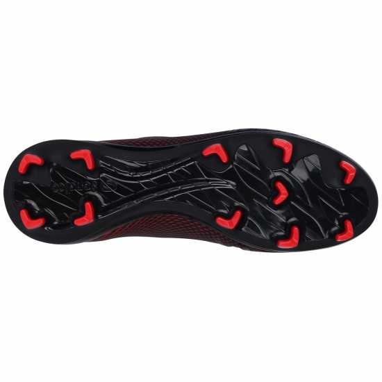 Sondico Blaze Junior Fg Football Boots Черно/Червено Детски футболни бутонки