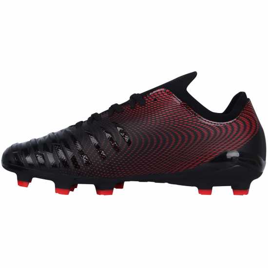 Sondico Blaze Junior Fg Football Boots Черно/Червено Детски футболни бутонки