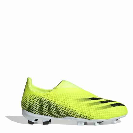 Детски футболни бутонки Adidas X Ghosted .3 Laceless Juniors Firm Ground Football Boots Adidas X Ghosted .3 Laceless Juniors Firm Ground Football Boots Детски футболни бутонки