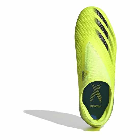 Детски футболни бутонки Adidas X Ghosted .3 Laceless Juniors Firm Ground Football Boots Adidas X Ghosted .3 Laceless Juniors Firm Ground Football Boots Детски футболни бутонки