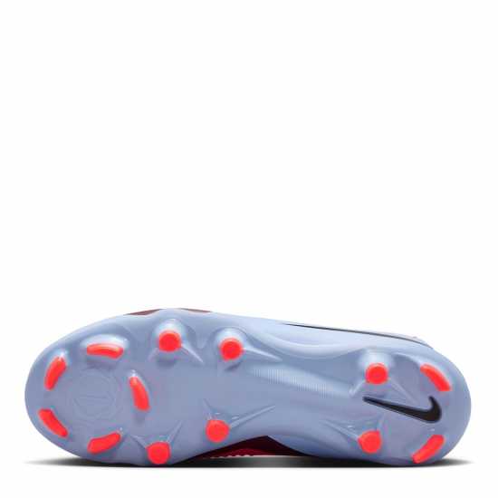 Nike Phantom 6 Academy High Juniors Firm Ground Football Boots Синьо/Лилаво 