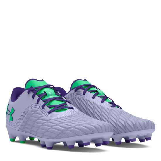 Under Armour Unisex Kids' Clone Mag Pro3 Firm Ground Football Boots Purple 