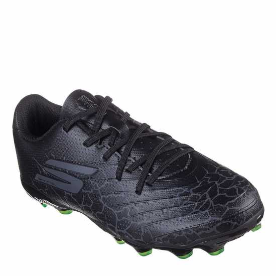 Skechers Skx 1 Youth Juniors Firm Ground Football Boots Black Детски футболни бутонки