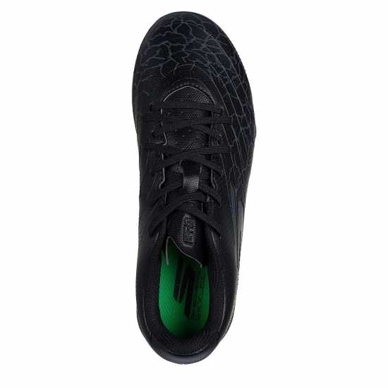 Skechers Skx 1 Youth Juniors Firm Ground Football Boots Black Детски футболни бутонки