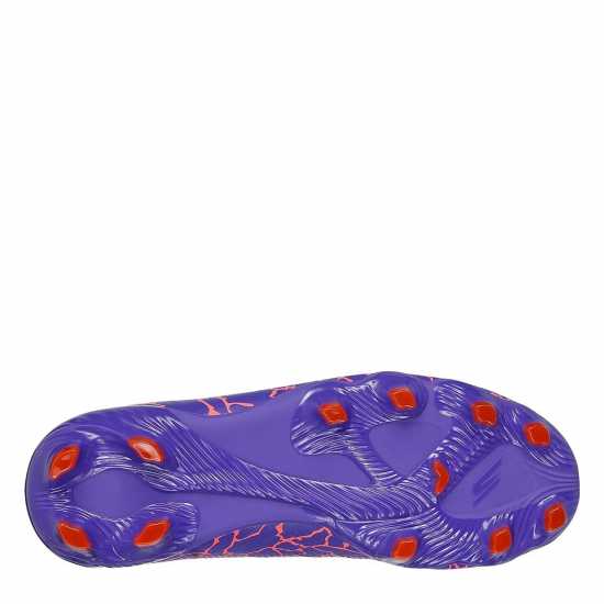 Skechers Skx 1 Youth Juniors Firm Ground Football Boots Purple Детски футболни бутонки
