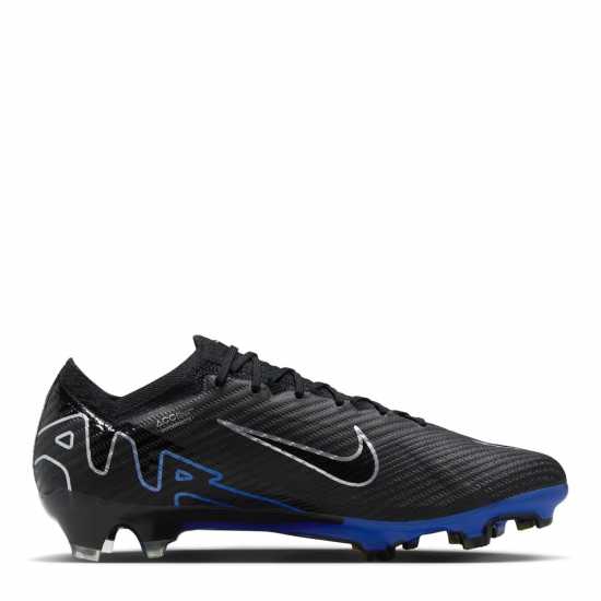 Nike Zoom Mecurial Vapor 15 Juniors Firm Ground Football Boots Черно/хром Детски футболни бутонки