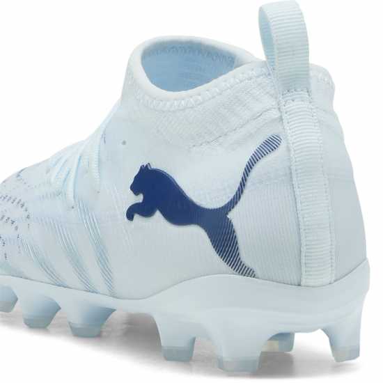 Puma Kids Future 9 Match Firm Ground Football Boots Icy Blue Puma Kids Future 9 Match Firm Ground Football Boots Icy Blue
