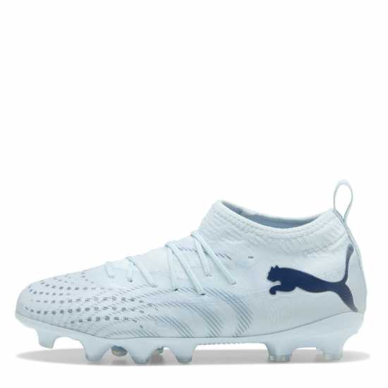 Puma Kids Future 9 Match Firm Ground Football Boots Icy Blue Puma Kids Future 9 Match Firm Ground Football Boots Icy Blue