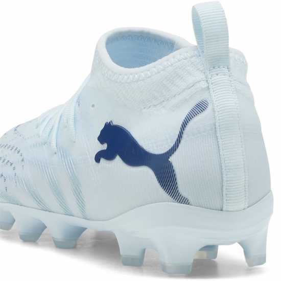Puma Kids Future 9 Match Firm Ground Football Boots Icy Blue Puma Kids Future 9 Match Firm Ground Football Boots Icy Blue