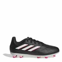 Adidas Copa Pure.3 Junior Firm Ground Football Boots Black/Pink Футболни стоножки