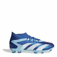 Adidas Детски Футболни Бутонки Predator .1 Firm Ground Football Boots Junior Blue/White Детски футболни бутонки