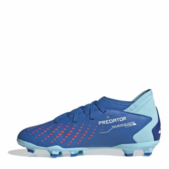 Adidas Predator Edge.3 Junior Firm Ground Football Boots Blue/White Детски футболни бутонки