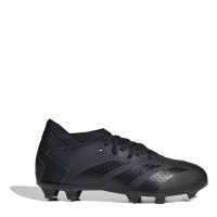 Adidas Predator Edge.3 Junior Firm Ground Football Boots Black/Black Футболни стоножки