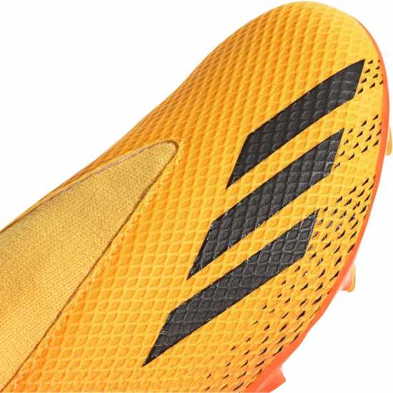 Adidas Детски Футболни Бутонки X. 3 Firm Ground Football Boots Juniors Orange/Black Детски футболни бутонки