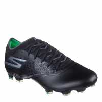 Skechers Razor Elite Firm Ground Football Boots Black Детски футболни бутонки