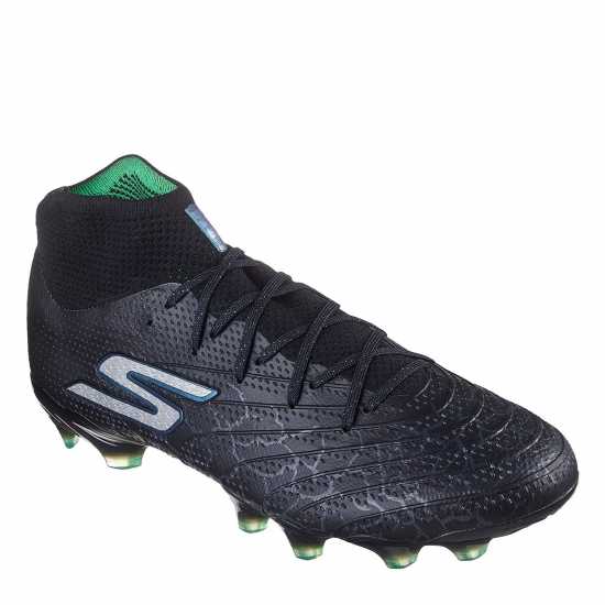 Детски футболни бутонки Skechers Skx 01 Elite High Firm Ground Football Boots Black Skechers Skx 01 Elite High Firm Ground Football Boots Black Детски футболни бутонки
