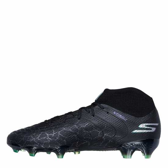 Детски футболни бутонки Skechers Skx 01 Elite High Firm Ground Football Boots Black Skechers Skx 01 Elite High Firm Ground Football Boots Black Детски футболни бутонки
