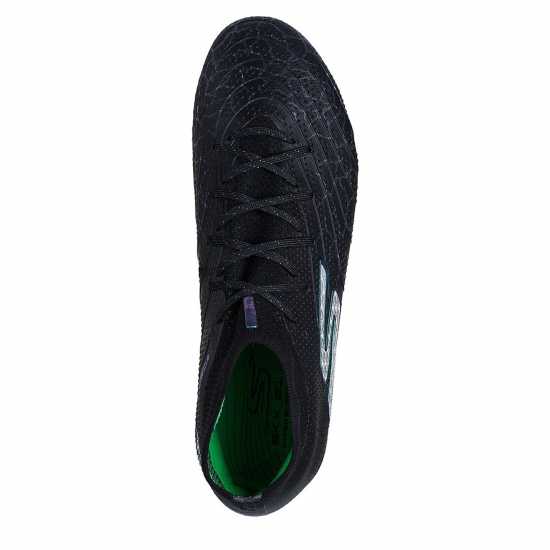 Детски футболни бутонки Skechers Skx 01 Elite High Firm Ground Football Boots Black Skechers Skx 01 Elite High Firm Ground Football Boots Black Детски футболни бутонки