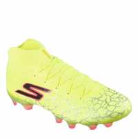 Skechers Skx 01 Elite High Firm Ground Football Boots Yellow/Black Детски футболни бутонки