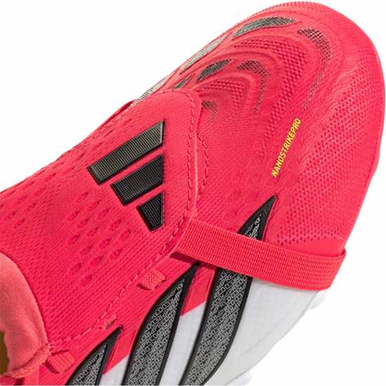 Adidas Детски Футболни Бутонки Predator Elite Fold Over Tongue Firm Ground Football Boots Juniors Red/Blk/White 