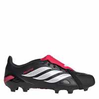 Adidas Детски Футболни Бутонки Predator Fold-Over Tongue League Firm Ground Football Boots Juniors Black/Red Adidas Детски Футболни Бутонки Predator Fold-Over Tongue League Firm Ground Football Boots Juniors Black/Red