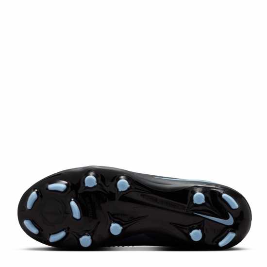 Nike Phantom 6 Academy Low Juniors Firm Ground Football Boots Черно/Черно 