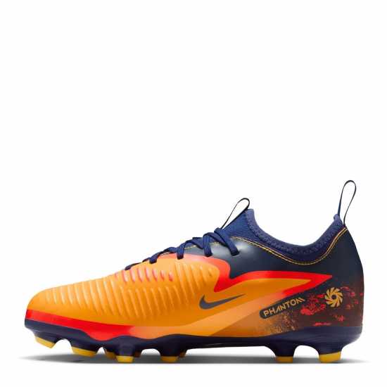 Nike Phantom 6 Academy Low Juniors Firm Ground Football Boots Оранжево/Волт Nike Phantom 6 Academy Low Juniors Firm Ground Football Boots Оранжево/Волт