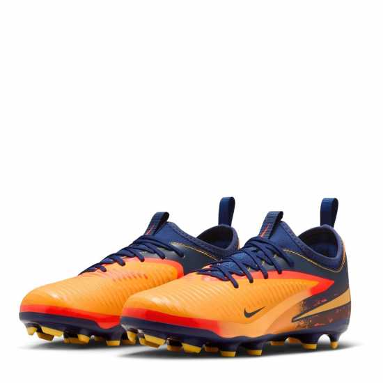 Nike Phantom 6 Academy Low Juniors Firm Ground Football Boots Оранжево/Волт Nike Phantom 6 Academy Low Juniors Firm Ground Football Boots Оранжево/Волт