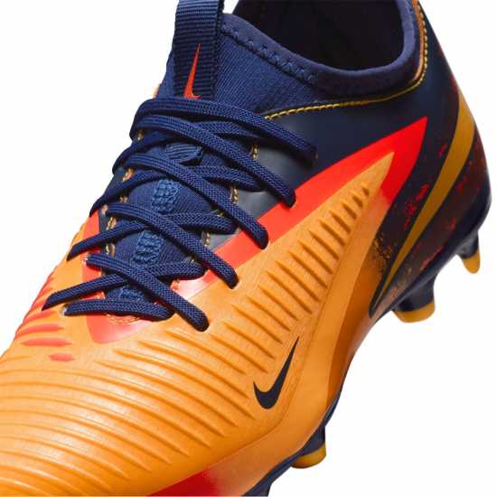 Nike Phantom 6 Academy Low Juniors Firm Ground Football Boots Оранжево/Волт Nike Phantom 6 Academy Low Juniors Firm Ground Football Boots Оранжево/Волт