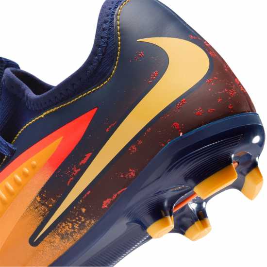 Nike Phantom 6 Academy Low Juniors Firm Ground Football Boots Оранжево/Волт Nike Phantom 6 Academy Low Juniors Firm Ground Football Boots Оранжево/Волт