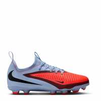 Nike Phantom 6 Academy Low Juniors Firm Ground Football Boots Синьо/Лилаво 