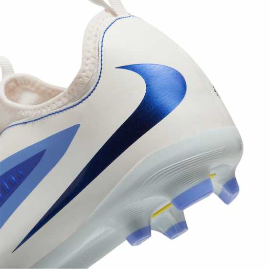 Nike Phantom 6 Academy Low Juniors Firm Ground Football Boots Син/Черен 