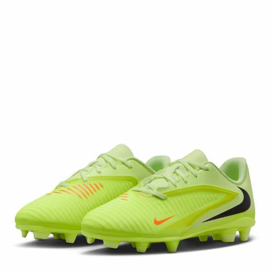 Nike Phantom 6 Club Juniors Multi Ground Football Boots Волт/Кримсън Nike Phantom 6 Club Juniors Multi Ground Football Boots Волт/Кримсън