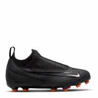 Nike Phantom Academy Gx Junior Firm Ground Football Boots Black/White Футболни стоножки