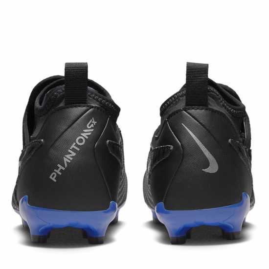 Nike Phantom Academy Gx Junior Firm Ground Football Boots Black/Chrome Детски футболни бутонки