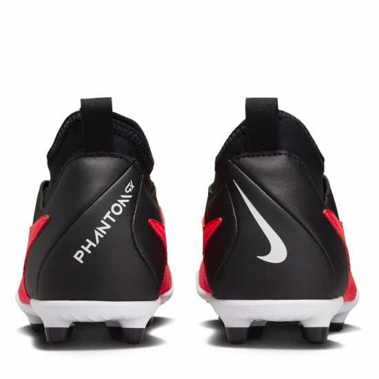 Nike Phantom Club Gx Junior Firm Ground Football Boots Crimson/Black Детски футболни бутонки