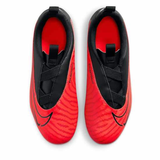 Nike Phantom Academy Gx Junior Firm Ground Football Boots Crimson/Black Детски футболни бутонки